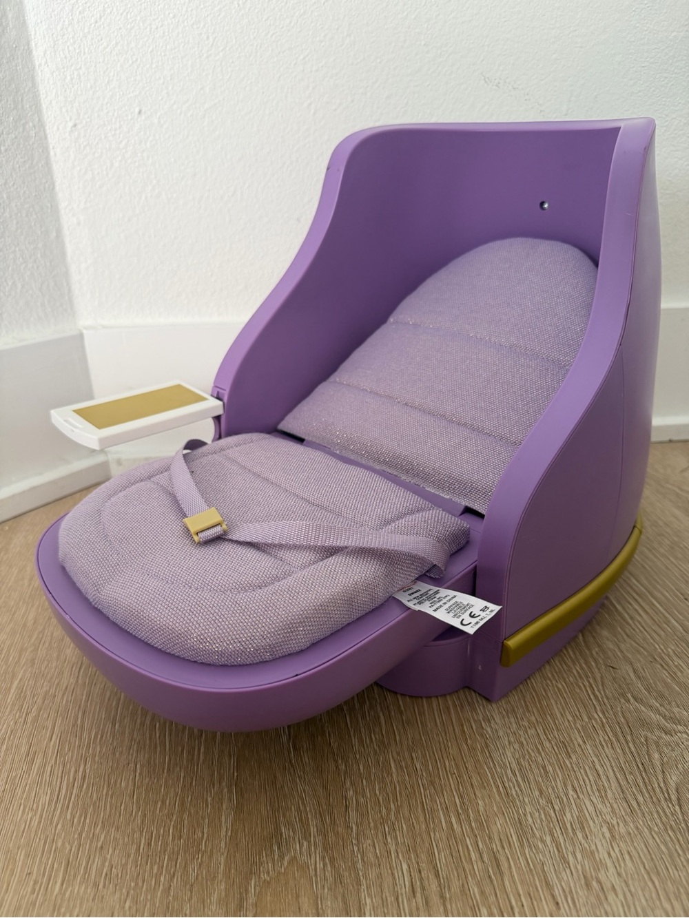 American Girl Purple Airplane Seat from retired World Traveler Collect